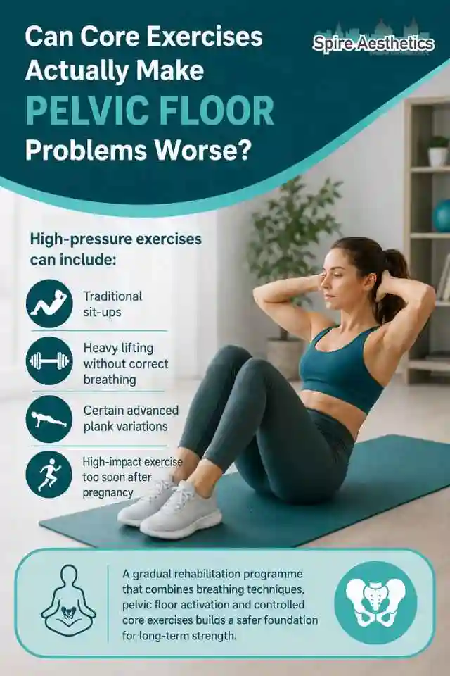 Can Strengthening Your Core Alone Actually Make Pelvic Floor Problems Worse Woburn Sands?